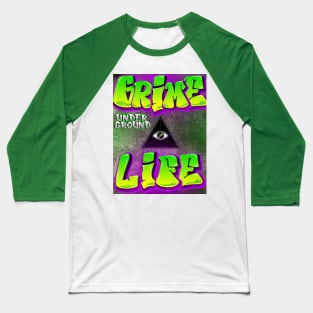 Grime Life Baseball T-Shirt